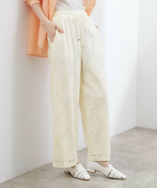 grove / グローブ パンツ | レースイージーパンツ | 詳細1