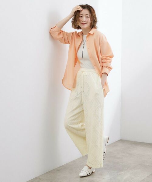 grove / グローブ パンツ | レースイージーパンツ | 詳細3