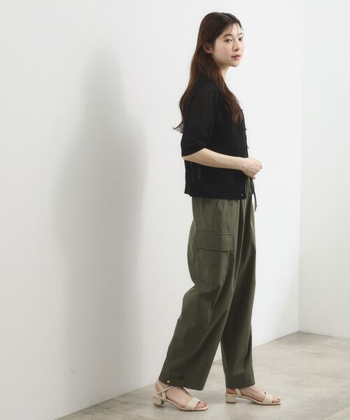 grove / グローブ パンツ | イージーウエストカーゴパンツ | 詳細10