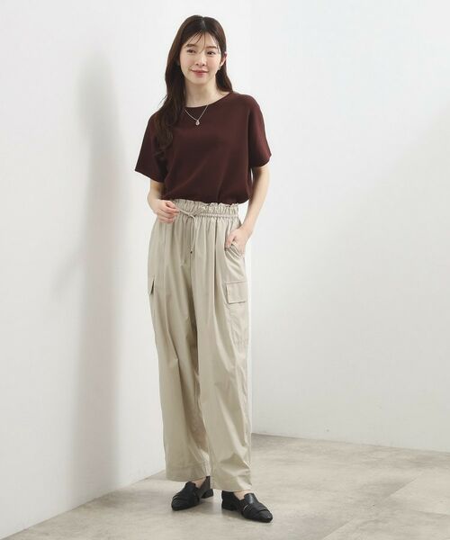 grove / グローブ パンツ | イージーウエストカーゴパンツ | 詳細15