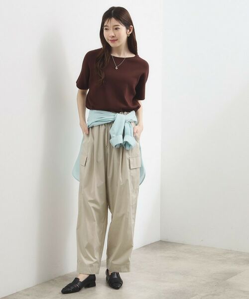 grove / グローブ パンツ | イージーウエストカーゴパンツ | 詳細16