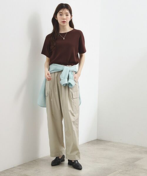 grove / グローブ パンツ | イージーウエストカーゴパンツ | 詳細17