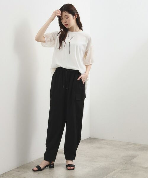 grove / グローブ パンツ | イージーウエストカーゴパンツ | 詳細4