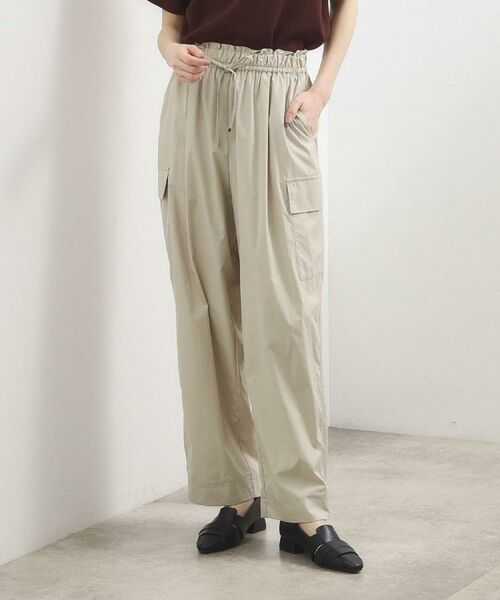 grove / グローブ パンツ | イージーウエストカーゴパンツ（グレージュ(050)）