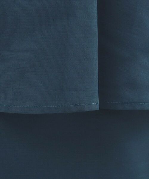 grove / グローブ ロング・マキシ丈スカート | シアーレイヤードペプラムスカート | 詳細12