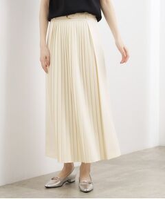 grove / グローブ ロング・マキシ丈スカート | 2WAYアシンメトリープリーツスカート