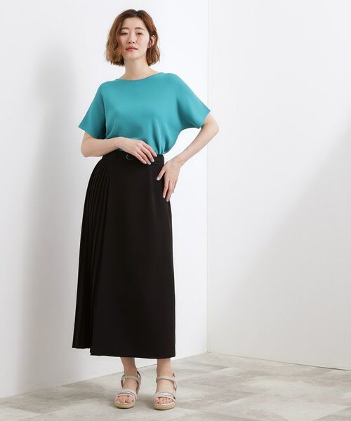 grove / グローブ ロング・マキシ丈スカート | 2WAYアシンメトリープリーツスカート | 詳細14