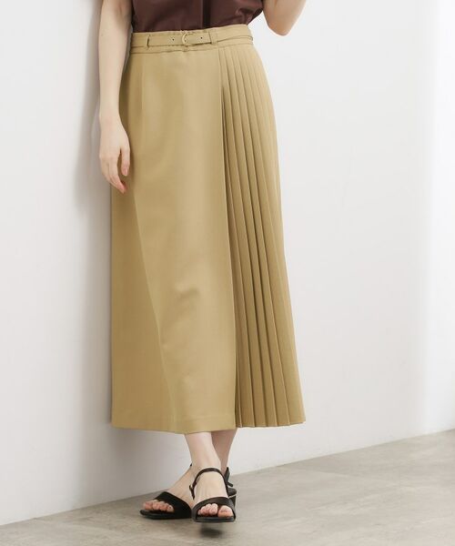 grove / グローブ ロング・マキシ丈スカート | 2WAYアシンメトリープリーツスカート | 詳細17