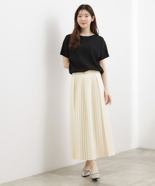 grove / グローブ ロング・マキシ丈スカート | 2WAYアシンメトリープリーツスカート | 詳細4