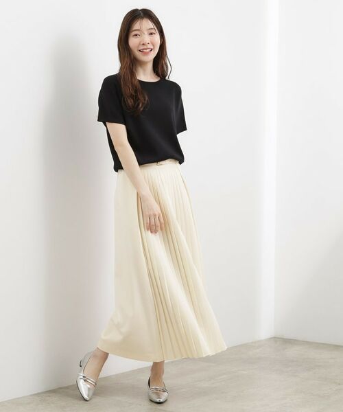 grove / グローブ ロング・マキシ丈スカート | 2WAYアシンメトリープリーツスカート | 詳細5