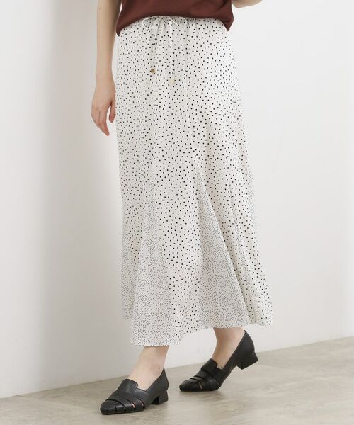 grove / グローブ ロング・マキシ丈スカート | プリント マーメイドスカート | 詳細1