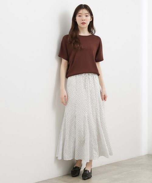 grove / グローブ ロング・マキシ丈スカート | プリント マーメイドスカート | 詳細3