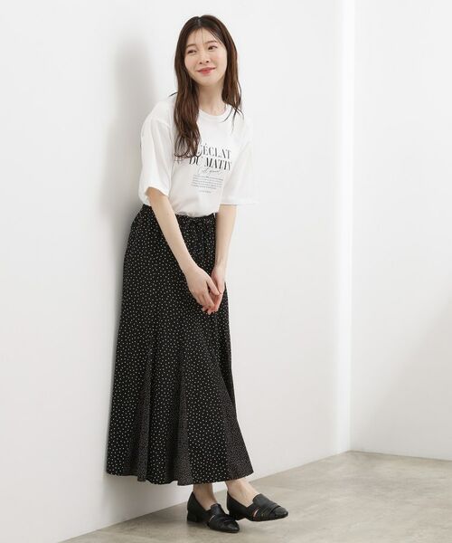 grove / グローブ ロング・マキシ丈スカート | プリント マーメイドスカート | 詳細7