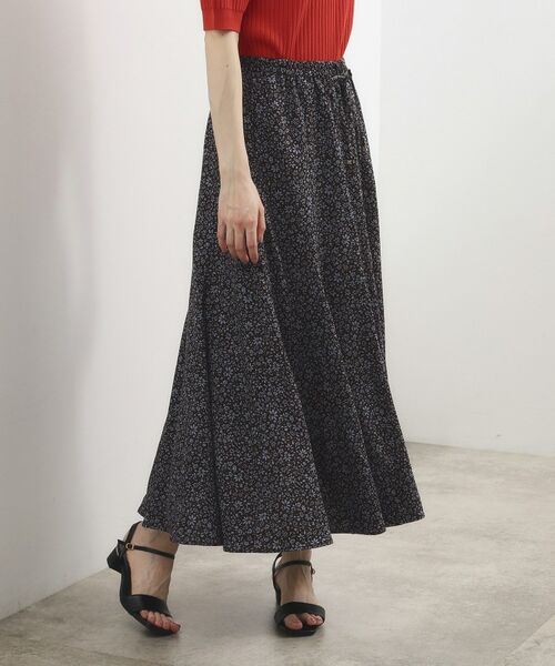 grove / グローブ ロング・マキシ丈スカート | プリント マーメイドスカート | 詳細9