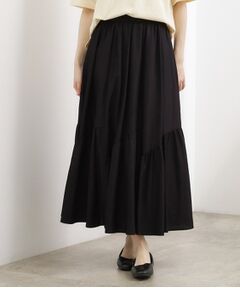 grove / グローブ ロング・マキシ丈スカート | エスカルゴティアードスカート