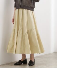 grove / グローブ ロング・マキシ丈スカート | エスカルゴティアードスカート
