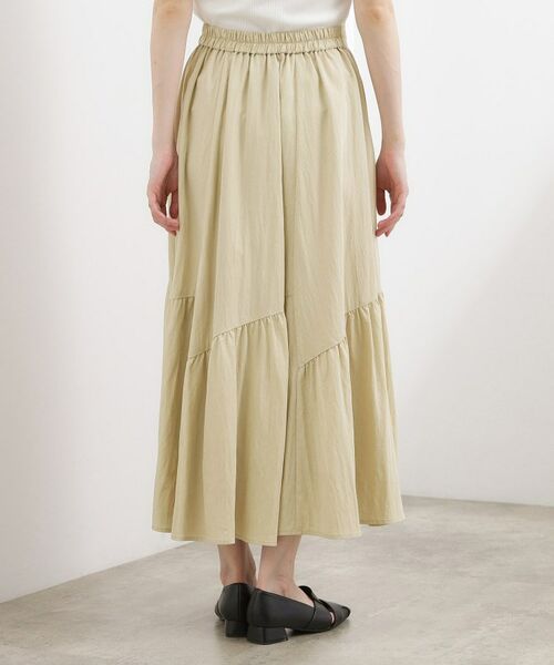 grove / グローブ ロング・マキシ丈スカート | エスカルゴティアードスカート | 詳細15