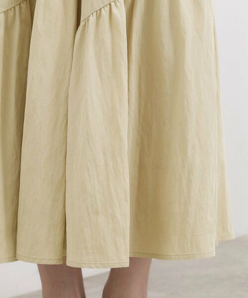 grove / グローブ ロング・マキシ丈スカート | エスカルゴティアードスカート | 詳細18