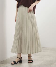 grove / グローブ ロング・マキシ丈スカート | ドライタッチプリーツスカート