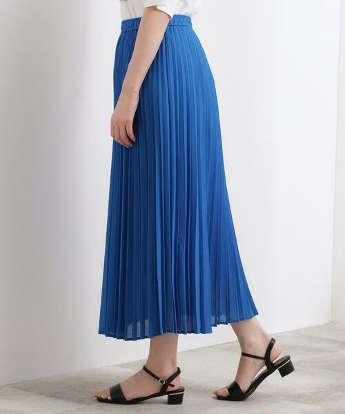 grove / グローブ ロング・マキシ丈スカート | ドライタッチプリーツスカート | 詳細10