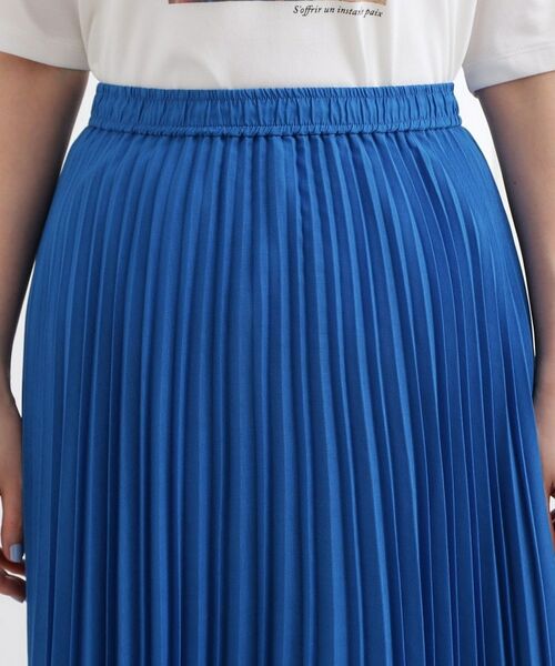 grove / グローブ ロング・マキシ丈スカート | ドライタッチプリーツスカート | 詳細12