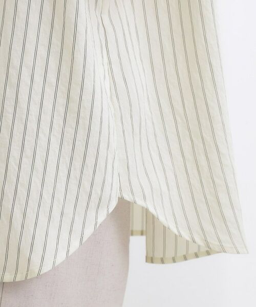 grove / グローブ シャツ・ブラウス | ストライプ フーディシャツ | 詳細14