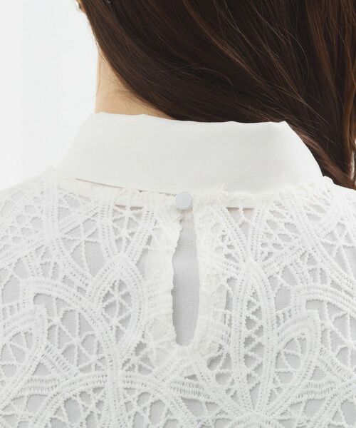 grove / グローブ シャツ・ブラウス | レースベスト×シアーブラウスSET | 詳細12