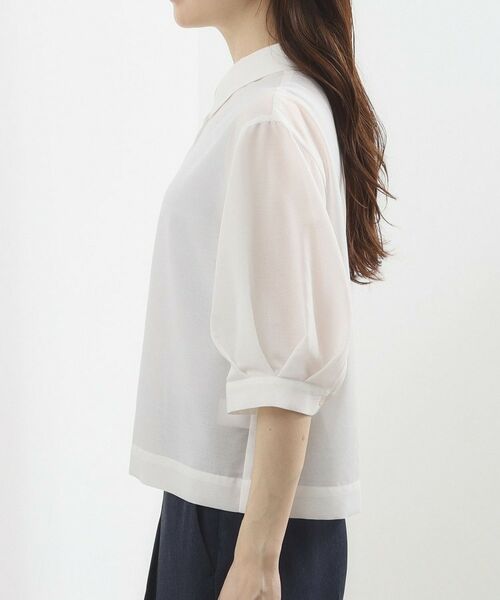 grove / グローブ シャツ・ブラウス | レースベスト×シアーブラウスSET | 詳細16