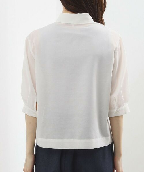 grove / グローブ シャツ・ブラウス | レースベスト×シアーブラウスSET | 詳細17