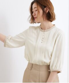 grove / グローブ シャツ・ブラウス | フロントタック配色ブラウス