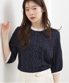 grove / グローブ シャツ・ブラウス | フロントタック配色ブラウス