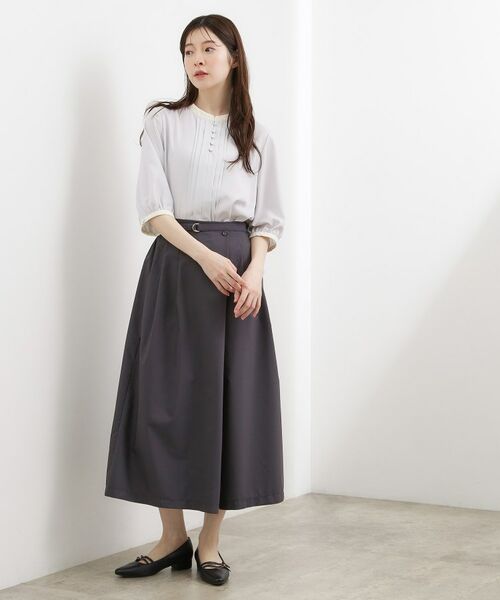 grove / グローブ シャツ・ブラウス | フロントタック配色ブラウス | 詳細15