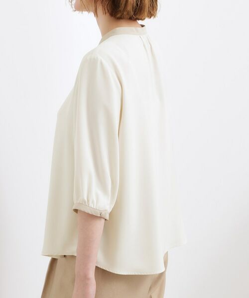 grove / グローブ シャツ・ブラウス | フロントタック配色ブラウス | 詳細18