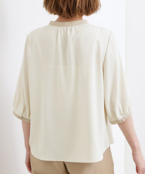 grove / グローブ シャツ・ブラウス | フロントタック配色ブラウス | 詳細19