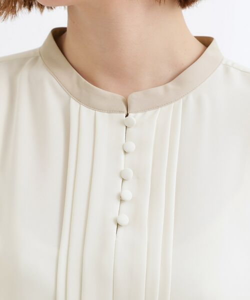 grove / グローブ シャツ・ブラウス | フロントタック配色ブラウス | 詳細20