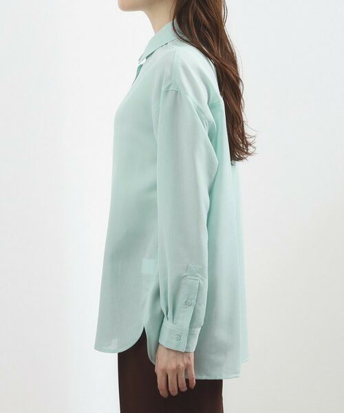 grove / グローブ シャツ・ブラウス | イージーケアシアーシャツ | 詳細10