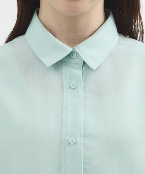 grove / グローブ シャツ・ブラウス | イージーケアシアーシャツ | 詳細12