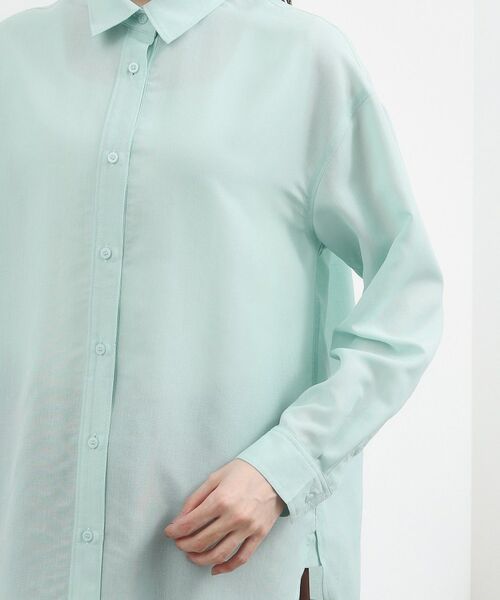 grove / グローブ シャツ・ブラウス | イージーケアシアーシャツ | 詳細13