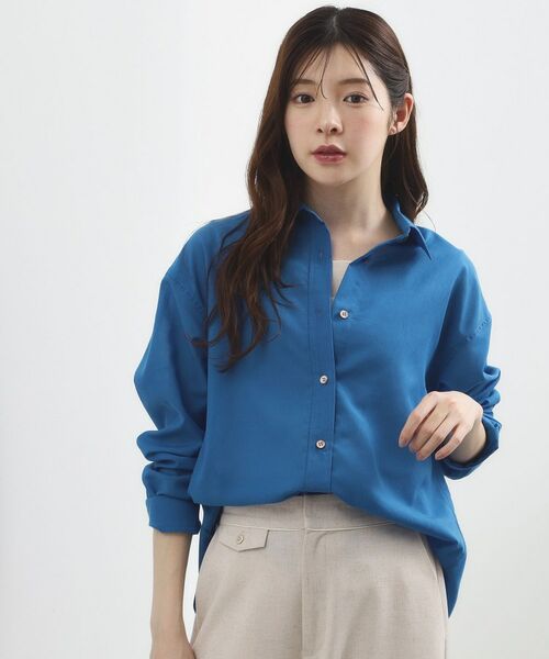 grove / グローブ シャツ・ブラウス | イージーケアシアーシャツ | 詳細5