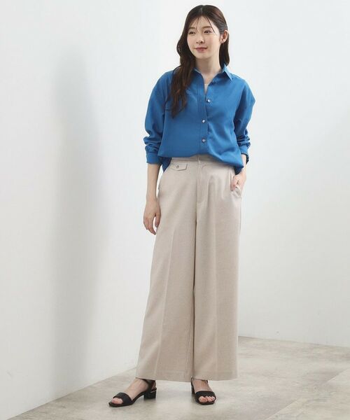 grove / グローブ シャツ・ブラウス | イージーケアシアーシャツ | 詳細6