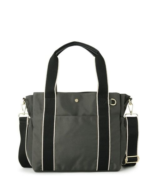 grove / グローブ トートバッグ | 【撥水】ギャザーラインテープ2WAYトート | 詳細11