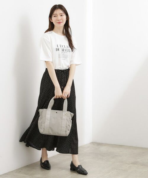 grove / グローブ トートバッグ | 【撥水】ギャザーラインテープ2WAYトート | 詳細2