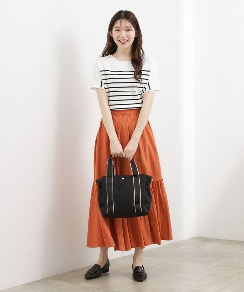 grove / グローブ トートバッグ | 【撥水】ギャザーラインテープ2WAYトート | 詳細4