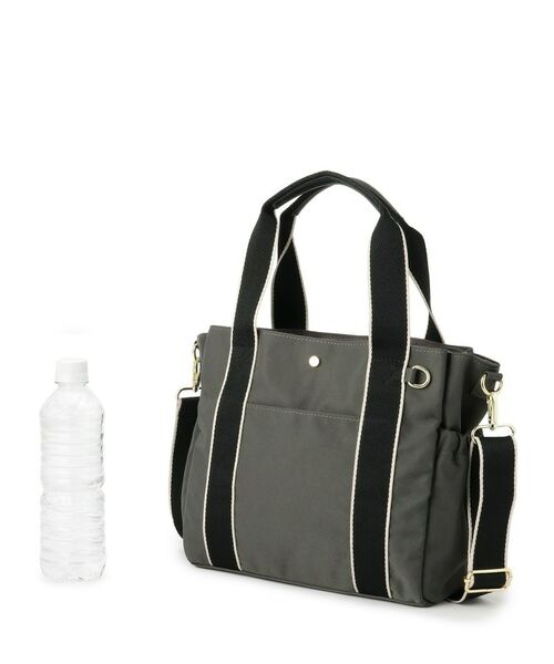 grove / グローブ トートバッグ | 【撥水】ギャザーラインテープ2WAYトート | 詳細9