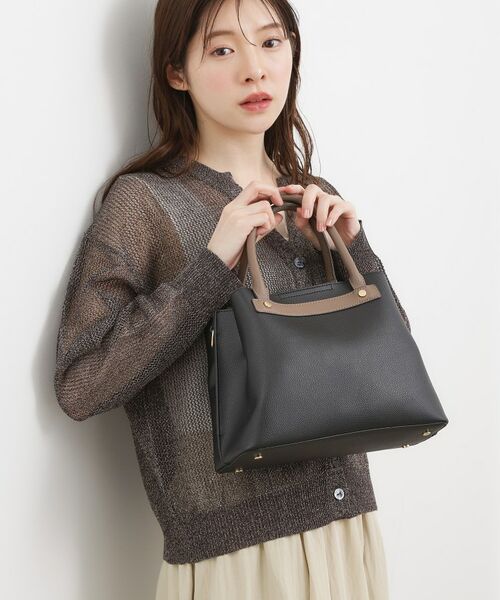 grove / グローブ トートバッグ | スタッズ中仕切り2WAYトート | 詳細3