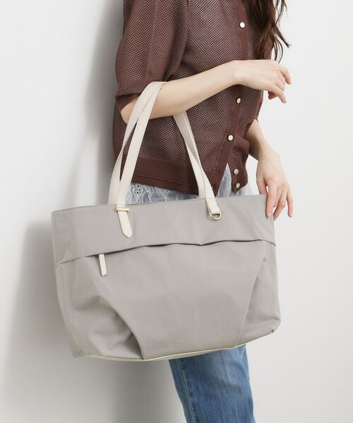 grove / グローブ トートバッグ | 【撥水】軽量機能ビッグトート（グレー(012)）
