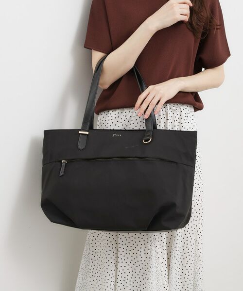 grove / グローブ トートバッグ | 【撥水】軽量機能ビッグトート（ブラック(019)）