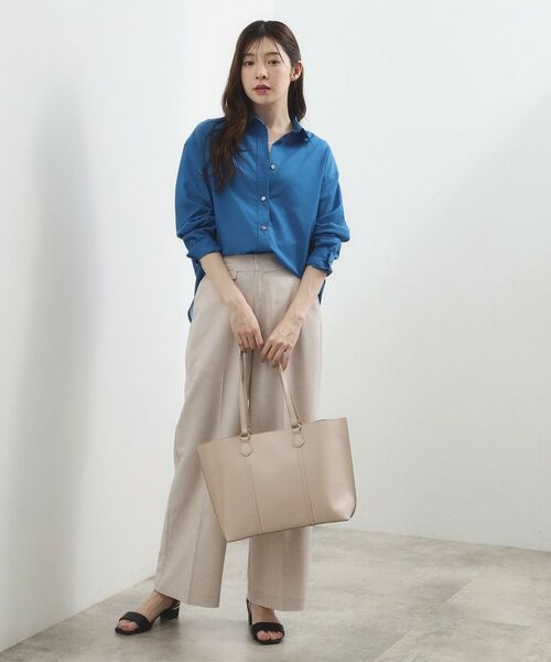 grove / グローブ トートバッグ | ラインハンドルあおりA4トート | 詳細6