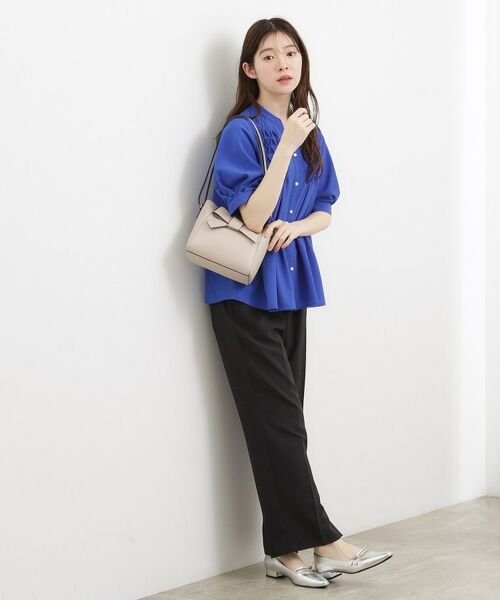 grove / グローブ ショルダーバッグ | 一枚革風リボンショルダー | 詳細2