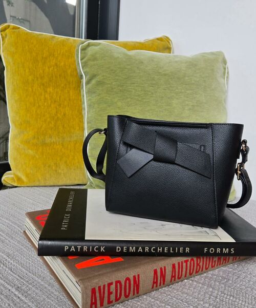 grove / グローブ ショルダーバッグ | 一枚革風リボンショルダー | 詳細5